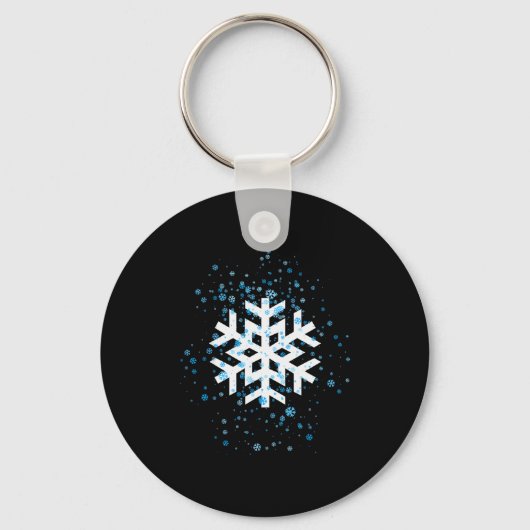 Snowflake For Women  Sleutelhanger (Voorkant)