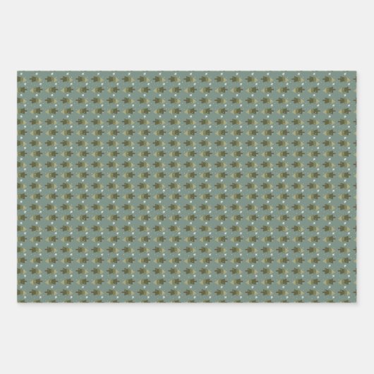 Snowflake Forest (Small Wrapping Paper Set of 3) (Voorkant 3)