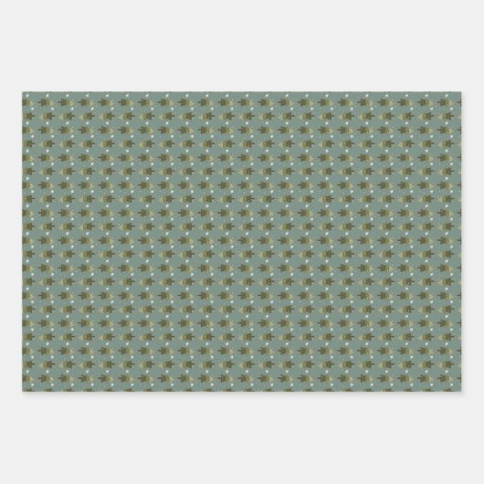 Snowflake Forest (Small Wrapping Paper Set of 3) (Voorkant)