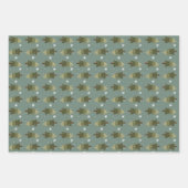 Snowflake Forest Wrapping Paper Set van 3 vellen (Voorkant 3)