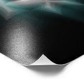 Snowflake - foto afdruk (Hoek)