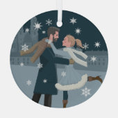 Snowflake Foto Ornament - Gepersonaliseerde aanden (Achterkant)