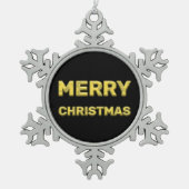 Snowflake Framed Ornament (Voorkant)