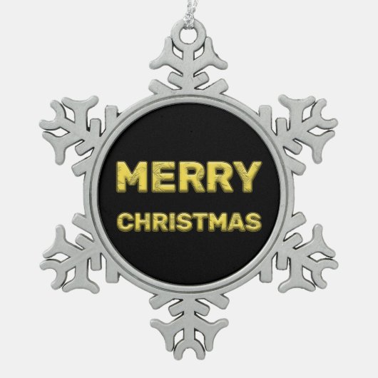 Snowflake Framed Ornament (Voorkant)