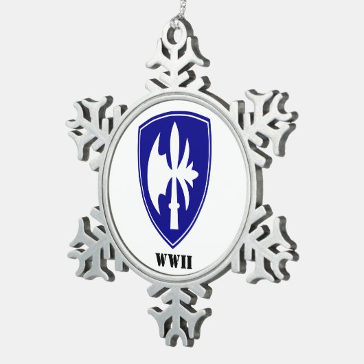 Snowflake Framed Ornament (Rechts)