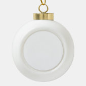 Snowflake Framed Ornament (Voorkant)