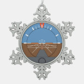 Snowflake Framed Ornament (Voorkant)