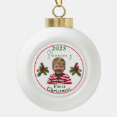 Snowflake Framed Ornament (Voorkant)