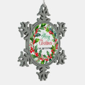 Snowflake Framed Ornament (Links)