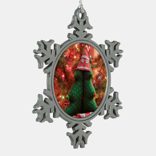 Snowflake Framed Ornament (Links)