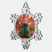 Snowflake Framed Ornament (Rechts)