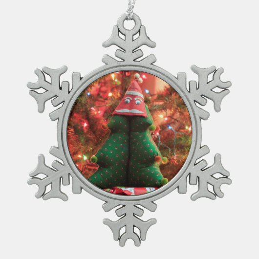 Snowflake Framed Ornament (Voorkant)