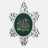 Snowflake Framed Ornament (Rechts)