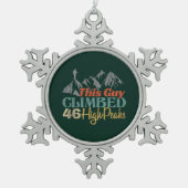 Snowflake Framed Ornament (Voorkant)