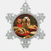 Snowflake Framed Ornament (Voorkant)
