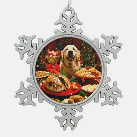 Snowflake Framed Ornament (Voorkant)
