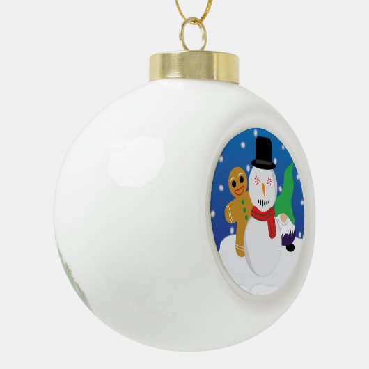 Snowflake Framed Ornament (Links)