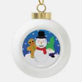 Snowflake Framed Ornament (Voorkant)