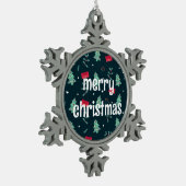 Snowflake Framed Ornament (Links)