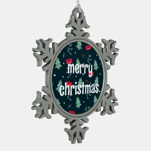 Snowflake Framed Ornament (Links)