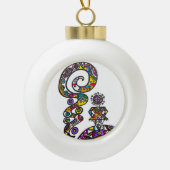 Snowflake Framed Ornament (Voorkant)