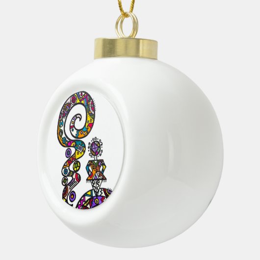 Snowflake Framed Ornament (Rechts)