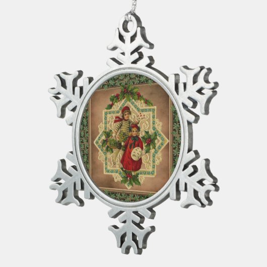 Snowflake Framed Ornament (Rechts)