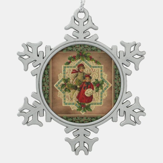 Snowflake Framed Ornament (Voorkant)