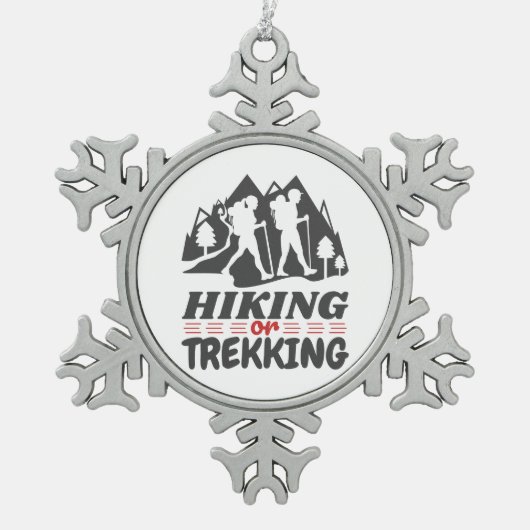 Snowflake Framed Ornament (Voorkant)