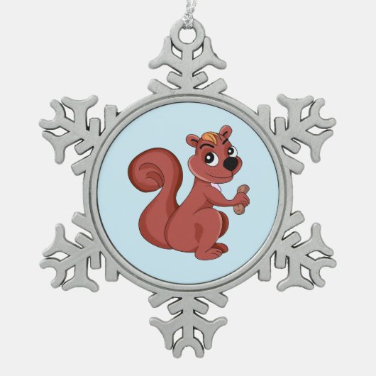 Snowflake Framed Ornament (Voorkant)