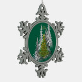 Snowflake Framed Ornament (Links)