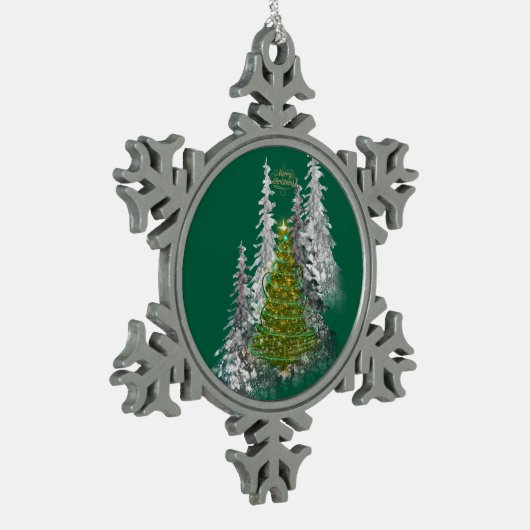 Snowflake Framed Ornament (Links)