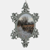 Snowflake Framed Ornament (Links)