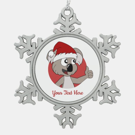 Snowflake Framed Ornament (Voorkant)