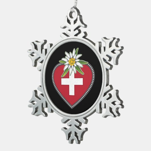 Snowflake Framed Ornament (Rechts)