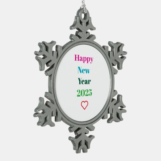 Snowflake Framed Ornament (Links)