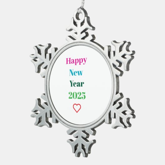 Snowflake Framed Ornament (Rechts)