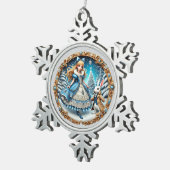 Snowflake Framed Ornament (Rechts)