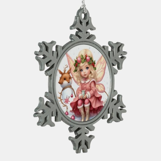 Snowflake Framed Ornament (Links)