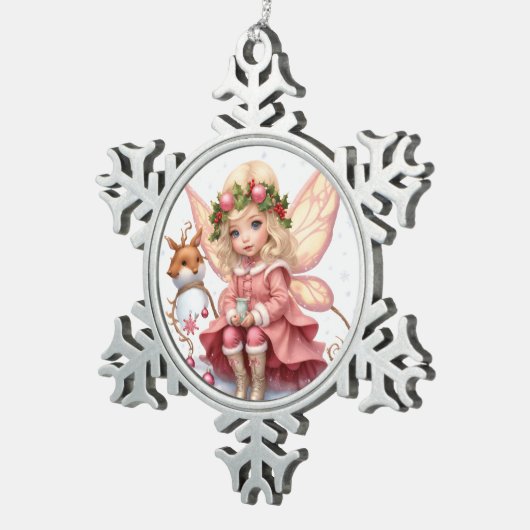 Snowflake Framed Ornament (Rechts)