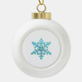 Snowflake Framed Ornament (Voorkant)