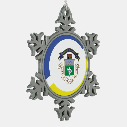 Snowflake Framed Ornament (Links)