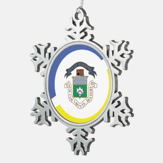 Snowflake Framed Ornament (Rechts)