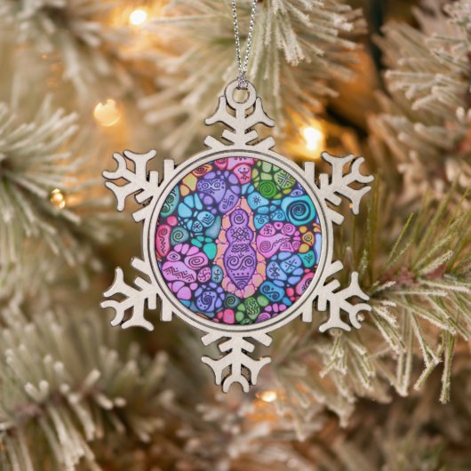 Snowflake Framed Ornament (Boom)