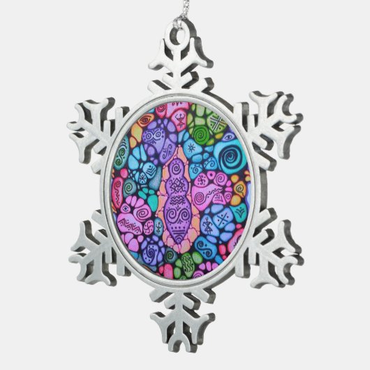 Snowflake Framed Ornament (Rechts)