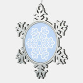 Snowflake Framed Ornament (Rechts)