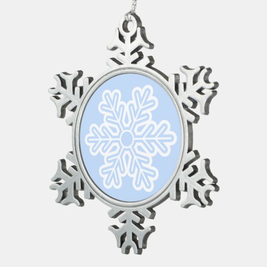 Snowflake Framed Ornament (Rechts)