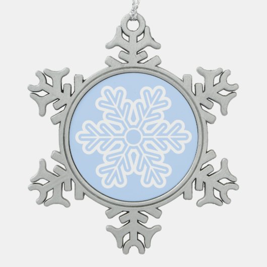 Snowflake Framed Ornament (Voorkant)