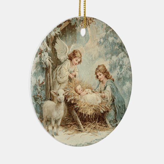 Snowflake Framed Ornament (Rechts)