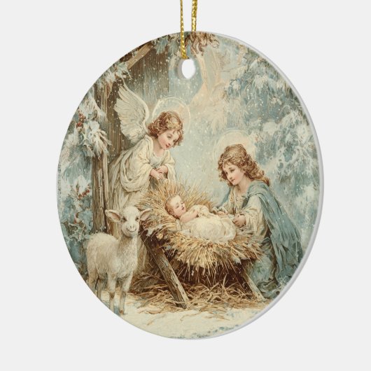 Snowflake Framed Ornament (Links)